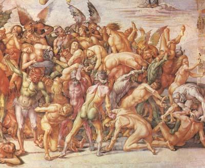 Luca Signorelli The Damned Cast in Hell (mk08) oil painting image